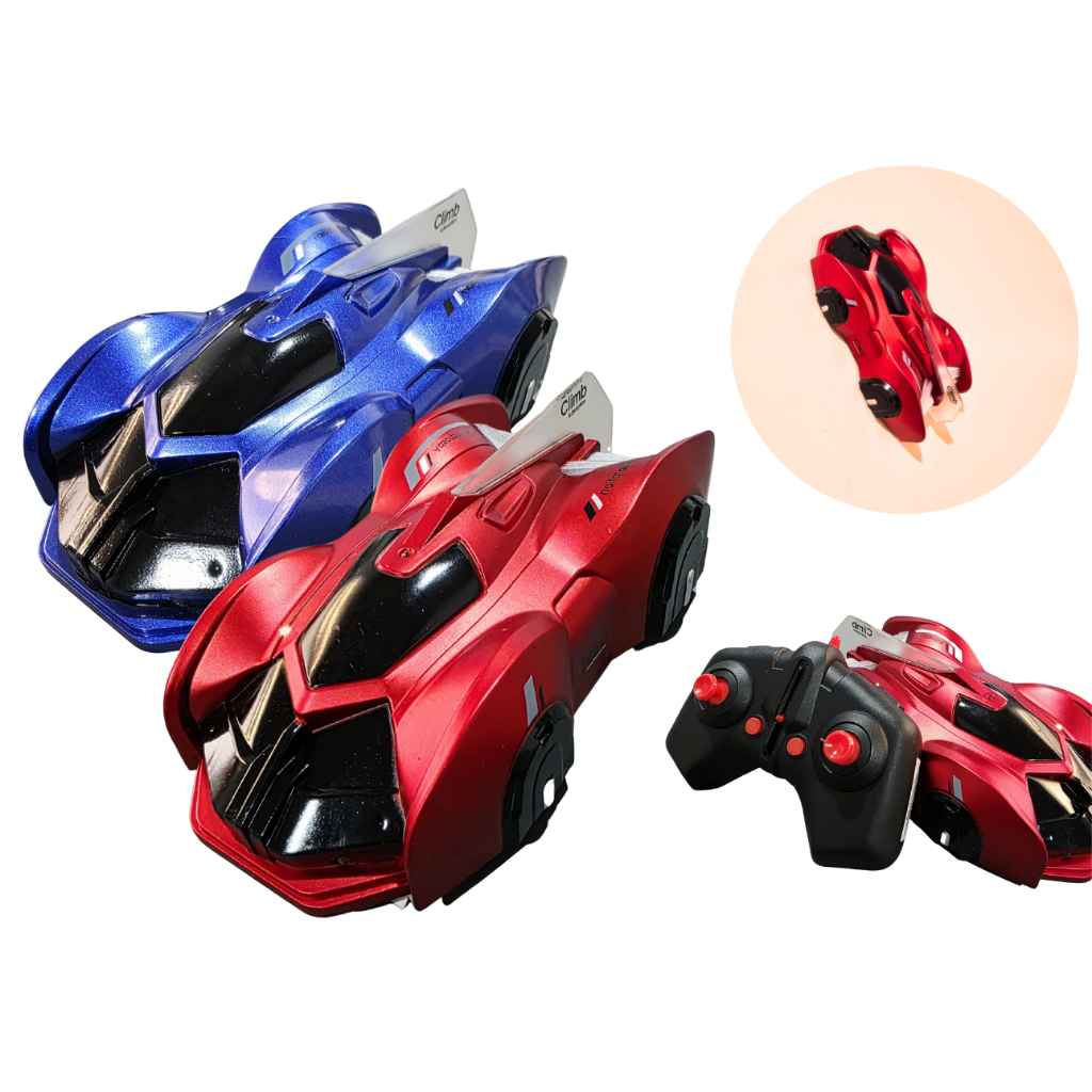 Carrinho De Controle Remoto Recarregavel Sobe Na Parede Teto