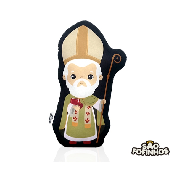 Almofada Boneco Santo Agostinho  – Presente Católico Infantil – Decoração Religiosa em Oferta na Shopee