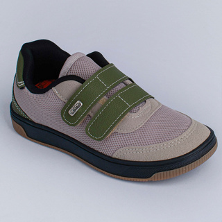 Tênis Infantil Menino Kidy Astral Fecho Duplo Aderente Natural Seguro Antiderrapante Casual Escolar em Oferta na Shopee