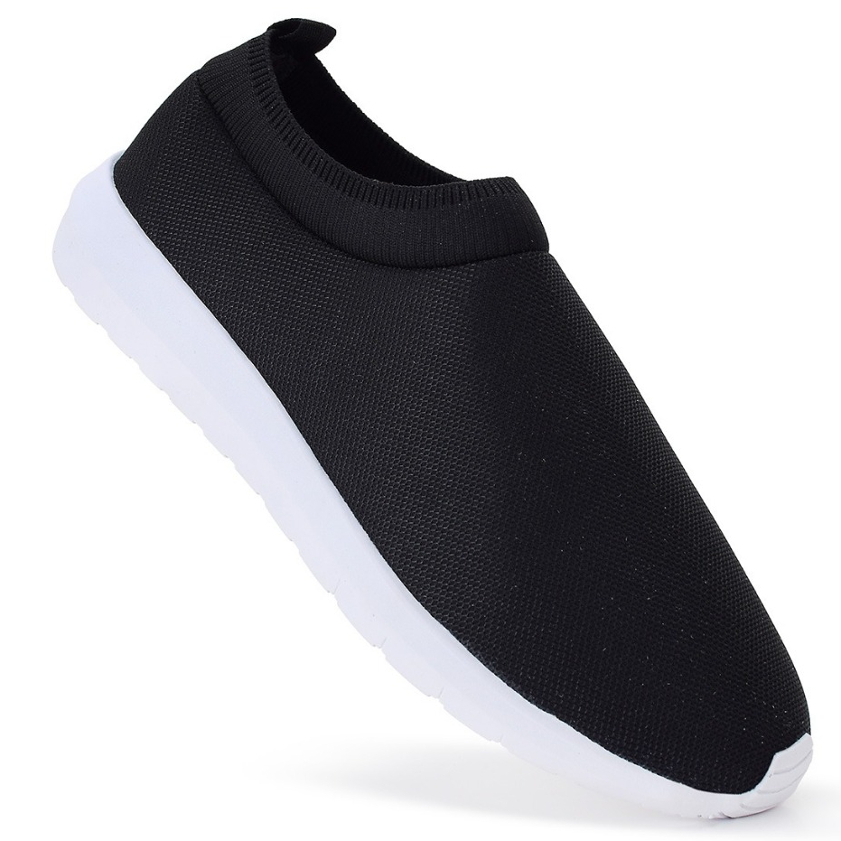 Tênis Meia Calce Fácil Sem Cadarço Feminino Casual Tipo Meia Super Confortável Leve Flexivo Slip On