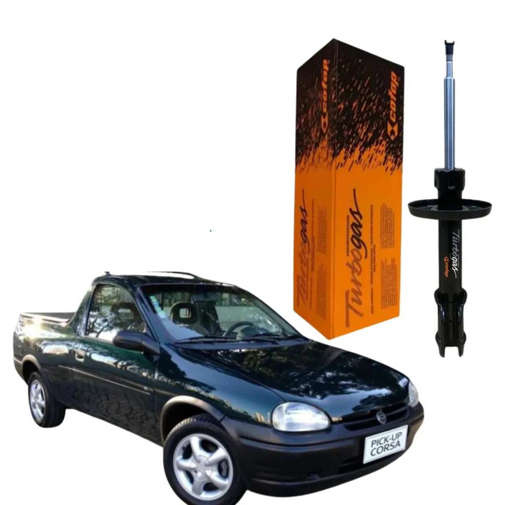 AMORTECEDOR DIANTEIRO ORIGINAL COFAP TURBO GÁS CORSA PICK-UP E HATCH 1995 96 97 98 99 A 2003