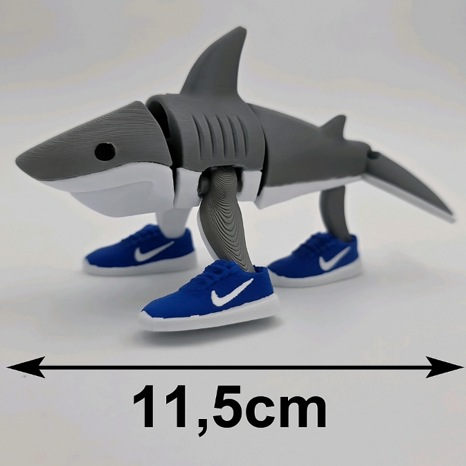 Brinquedo Generico Tralalero Tralala Articulado 11,5cm – Divertido e Personalizável! — R$ 39,90 em Shopee