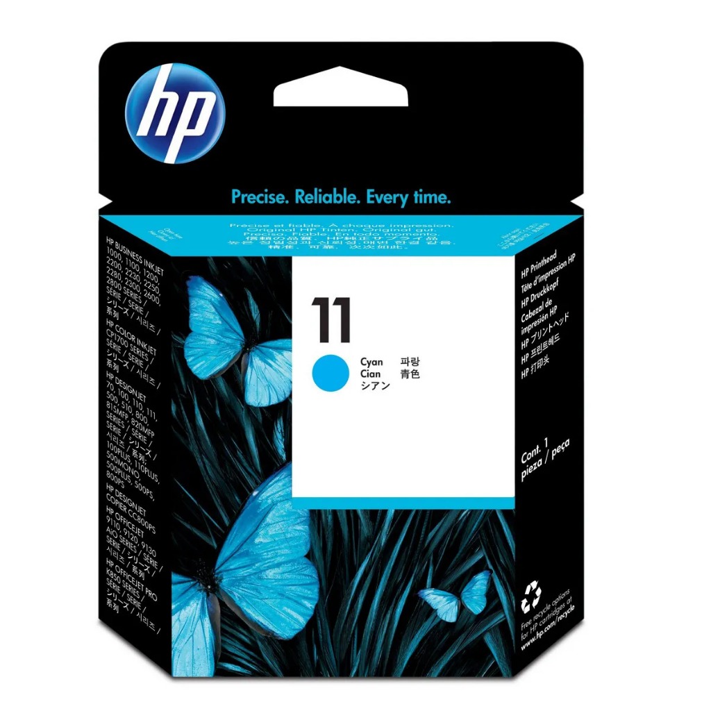 Cabeça de Impressão HP 11 C4811A Ciano | Inkjet 2800 Designjet 110plus Designjet 111 Original