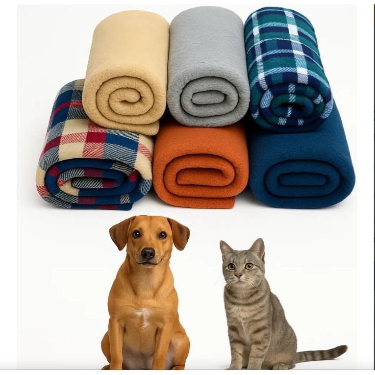 Manta Pet Soft Microfibra Macia 0,90 x 1,10 m Ideal Cães e Gatos Frio Cores Mantinha Lisa Sortidas