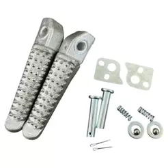 Par Pedaleira Traseira Pedal De Apoio Garupa NXR Bros 160 2025 XRE 190 2025