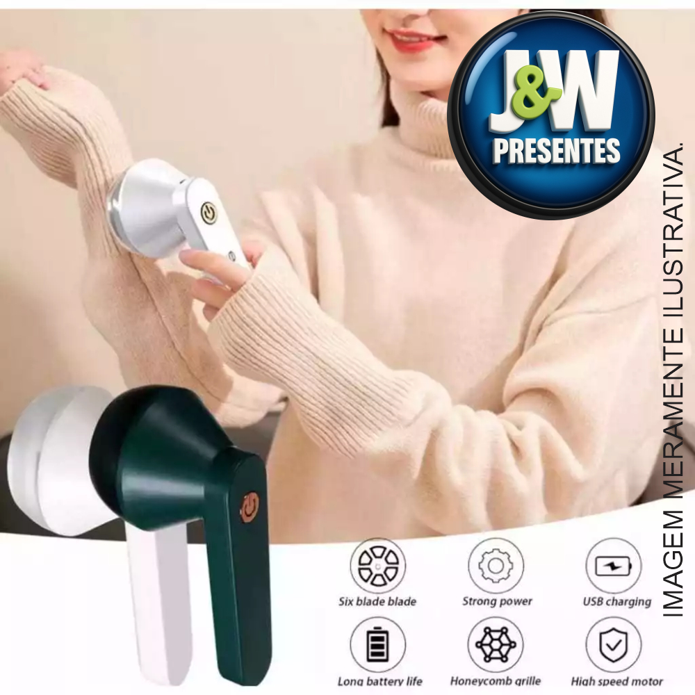Papa Bolinhas Elétrico Aparador Removedor de Pelos Fiapos Roupas Recarregável Portátil Sem Fio - 1 pç em Oferta na Shopee