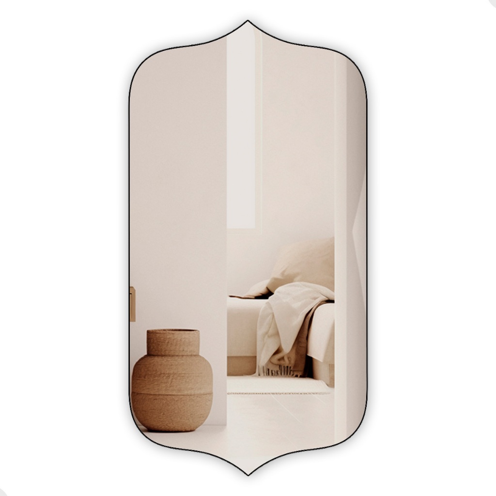 Espelho Pinterest Decorativo Grande Orgânico 60x80 Mod. Bali - Home & Living
