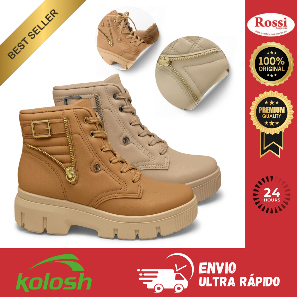 Bota Kolosh Coturno: Onde Comprar | BuscaProdutos