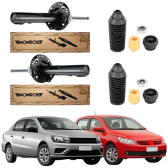 PAR AMORTECEDOR DIANTEIRO GOL E VOYAGE G5 G6 G7 2008 A 2023 ORIGINAL MONROE + KITS