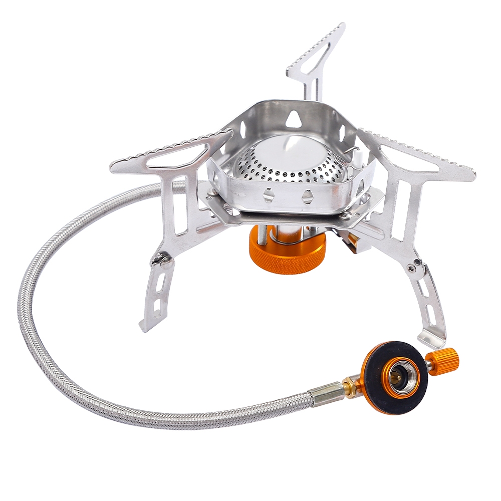 Fogão Portátil Fogareiro Queimador A Gás Multiuso Para Mochila Camping Exterior Pesca Picnic em Oferta na Shopee