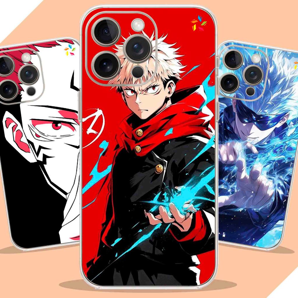 Capa Capinha personalizada Anti-Impacto - Coleção Jujutsu Kaisen, Anime - Para Todos Modelos de Celular em Oferta na Shopee