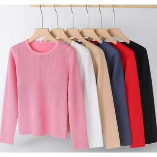 Blusa Térmica Femimina De Canelada Peluciada Para o Inverno