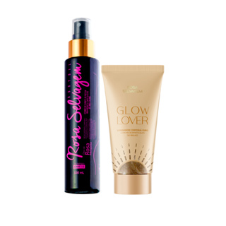 Brilho selvagem - 1 óleo + iluminador ouro em Oferta na Shopee