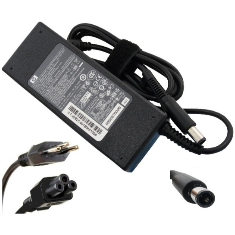 Fonte Carregador Para Hp Pavilion Dv5-2080br Dv5-2040br 90w