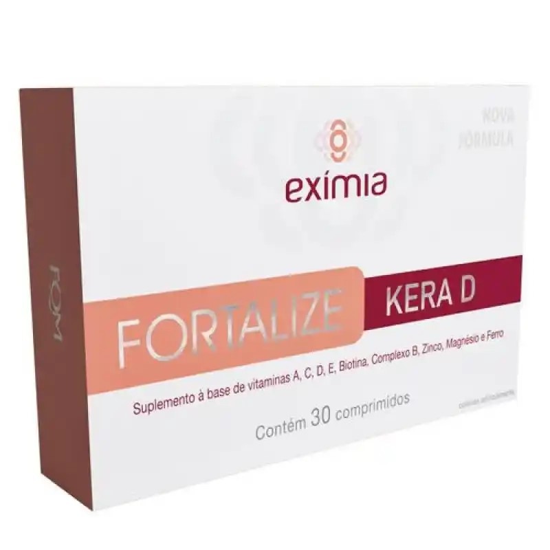 EXÍMIA FORTALIZE KERA D C/30 COMPRIMIDOS em Oferta na Shopee