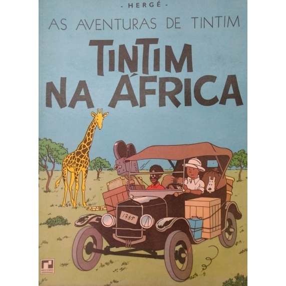 As Aventuras de Tintim, Tintim Na África de Hergé em Oferta na Shopee