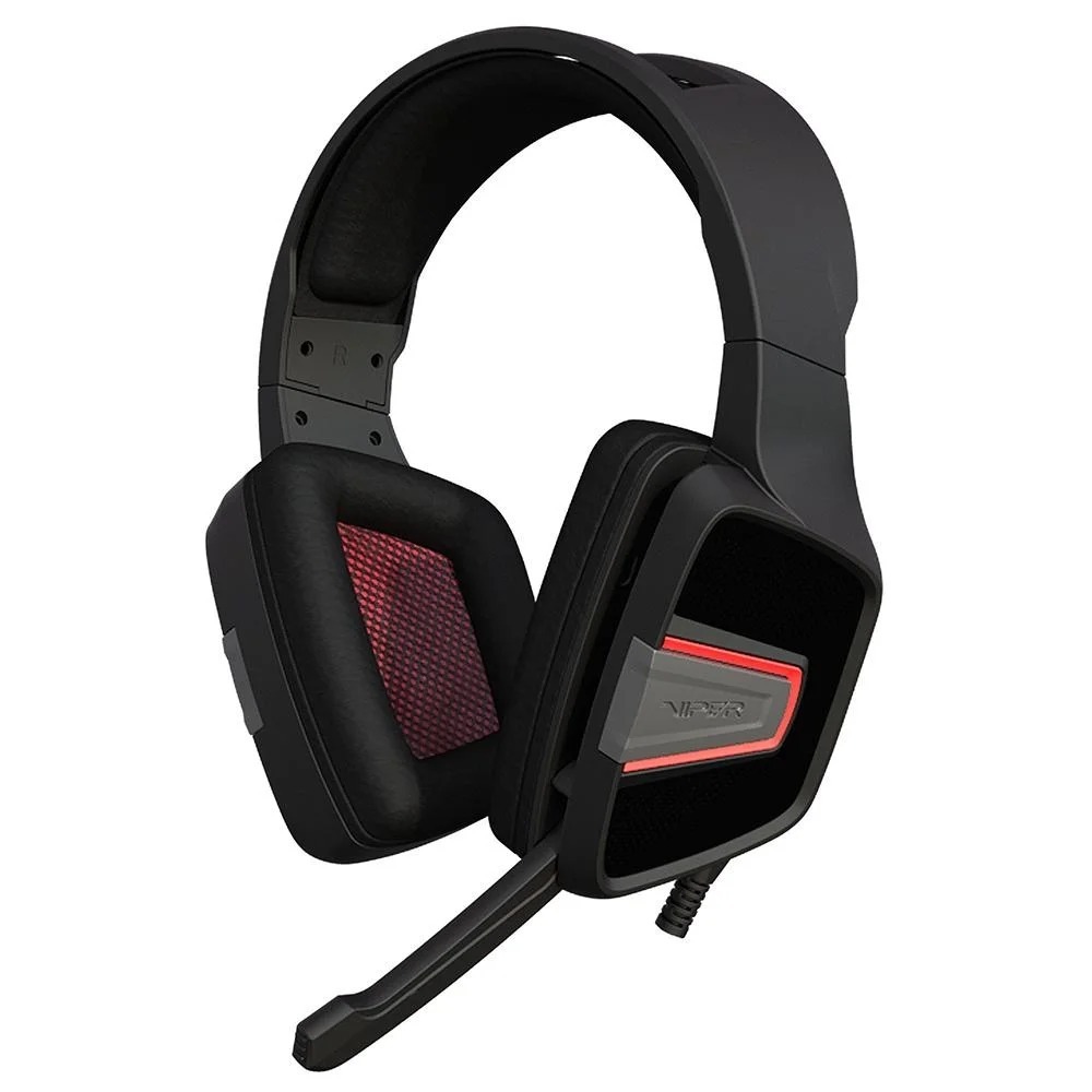 Headset Gamer Patriot Viper V330, Conexão 3.5mm, Driver 40mm, Preto - PV3302JMK [OPEN BOX]