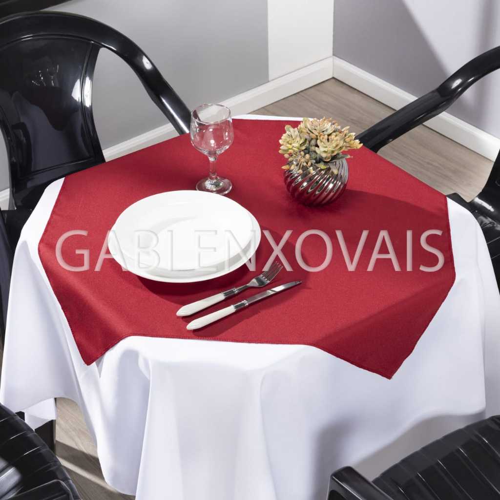 Kit 10 Toalha De Mesa Oxford Cobre Mancha 75/75 – Festa, Decoração, Eventos Overloque em Oferta na Shopee