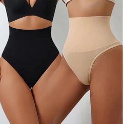Calcinha Cinta Fio Modeladora Compressão Reduz Medidas importada Feminina Cós 15cm