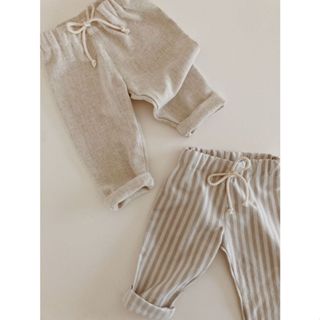 Calça infantil de linho com ajuste na cintura e modelagem confortável Moda kids**& em Oferta na Shopee