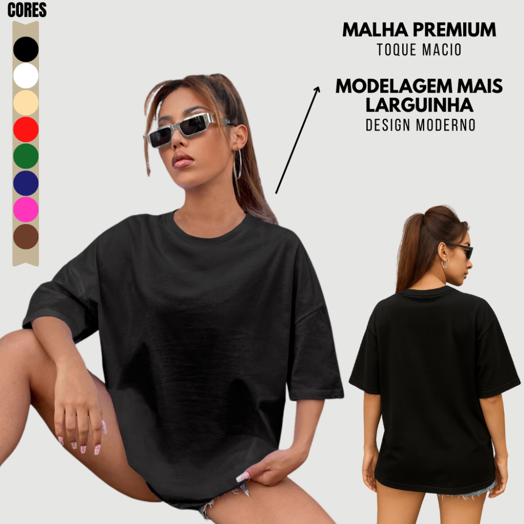 Camiseta Feminina Streetwear Over Maria Não Está Morta Estampada Católica Malha Algodão Camisa Gola Redonda Lança