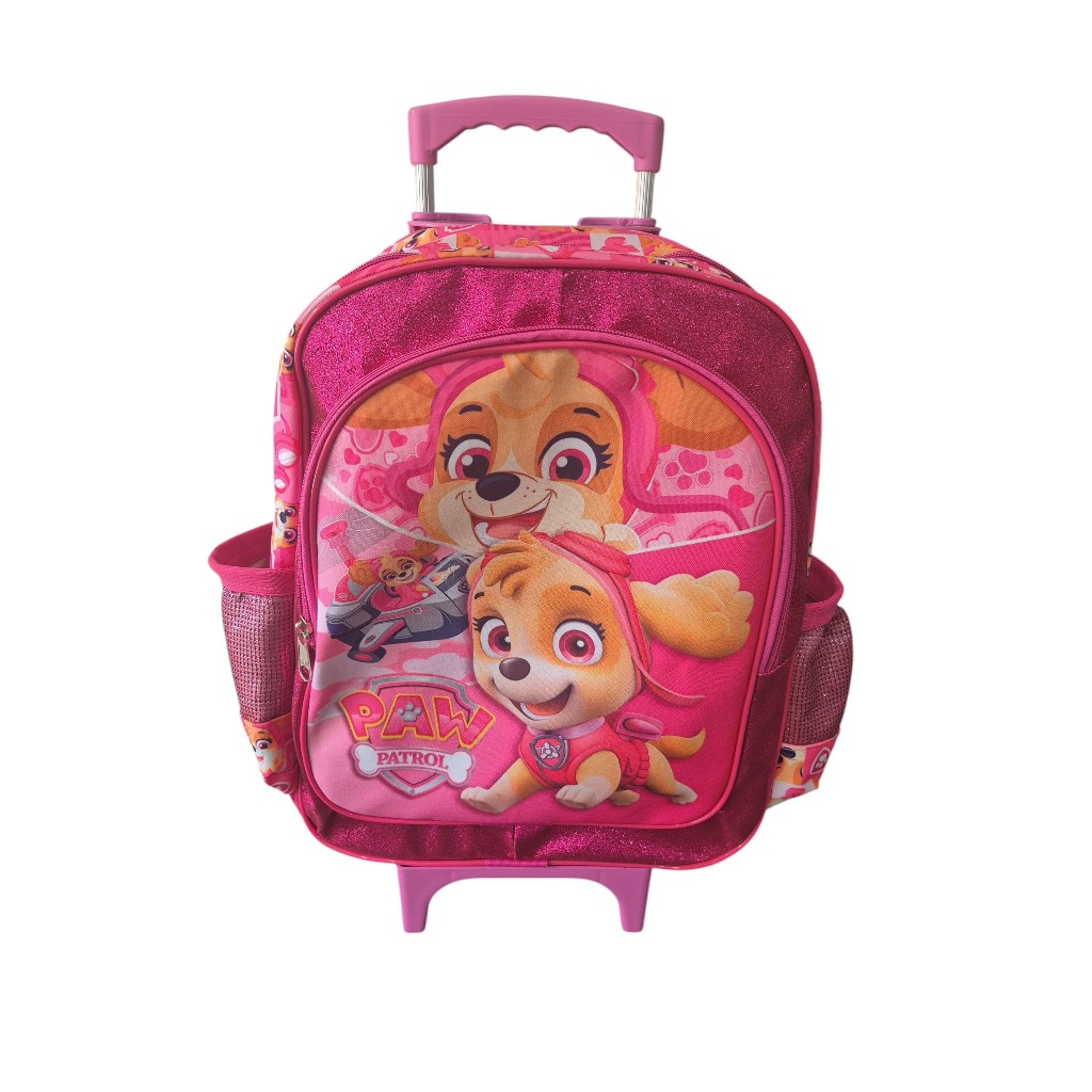 Mochila Infantil Skye Patrulha Canina Voadora Tam G Rodinhas Escolar 3055
