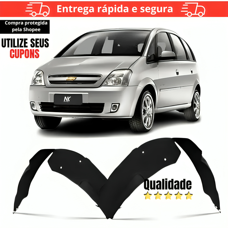 Par/Un Parabarro Dianteiro Meriva 2002 2003 2004 2005 Á 2012