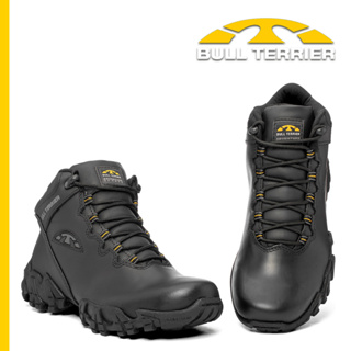 Bota Masculina Bull Terrier Sparks Couro Original Confortável Antiderrapante em Oferta na Shopee