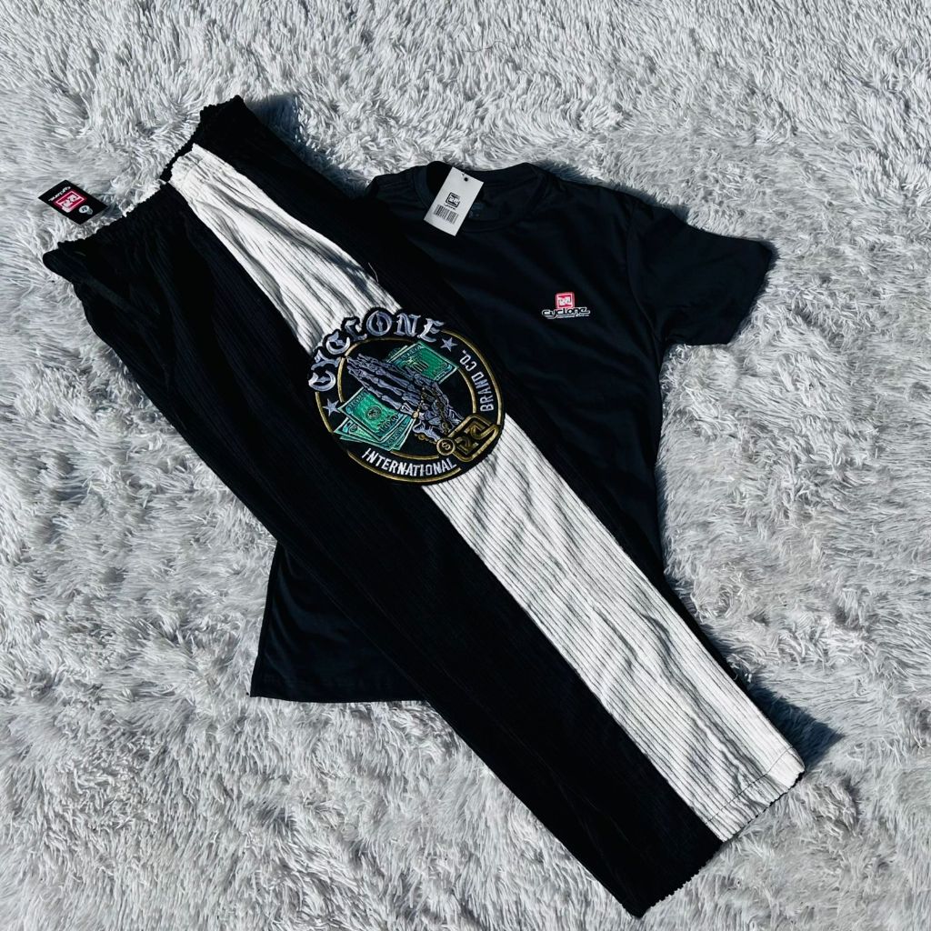 Calça Da Cyclone Veludo New Chavoza e Camiseta Algodão