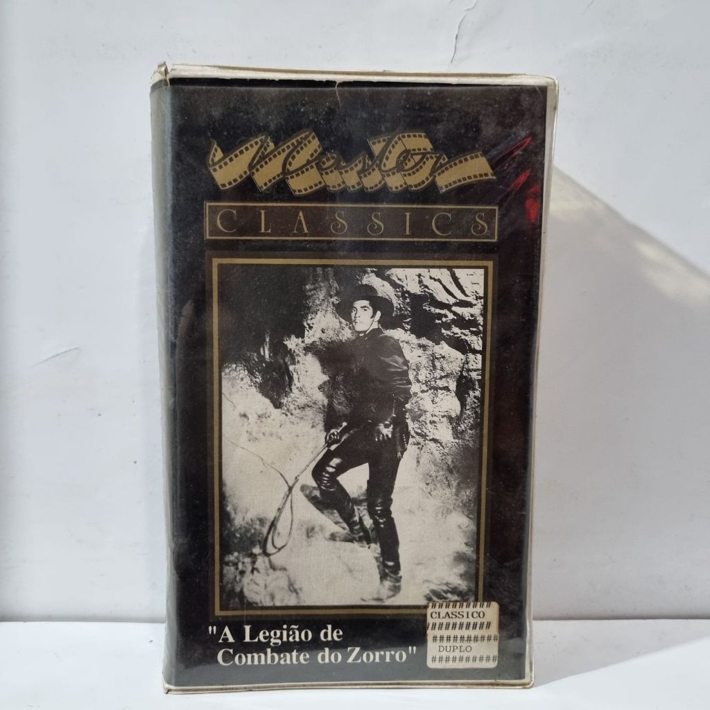 VHS Original - A Legião de Combate de Zorro