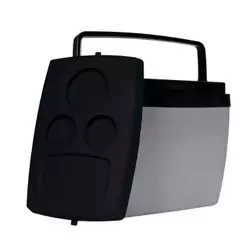 Caixa Térmica 34L Cinza com Preto Conservação Térmica MOR -25108167