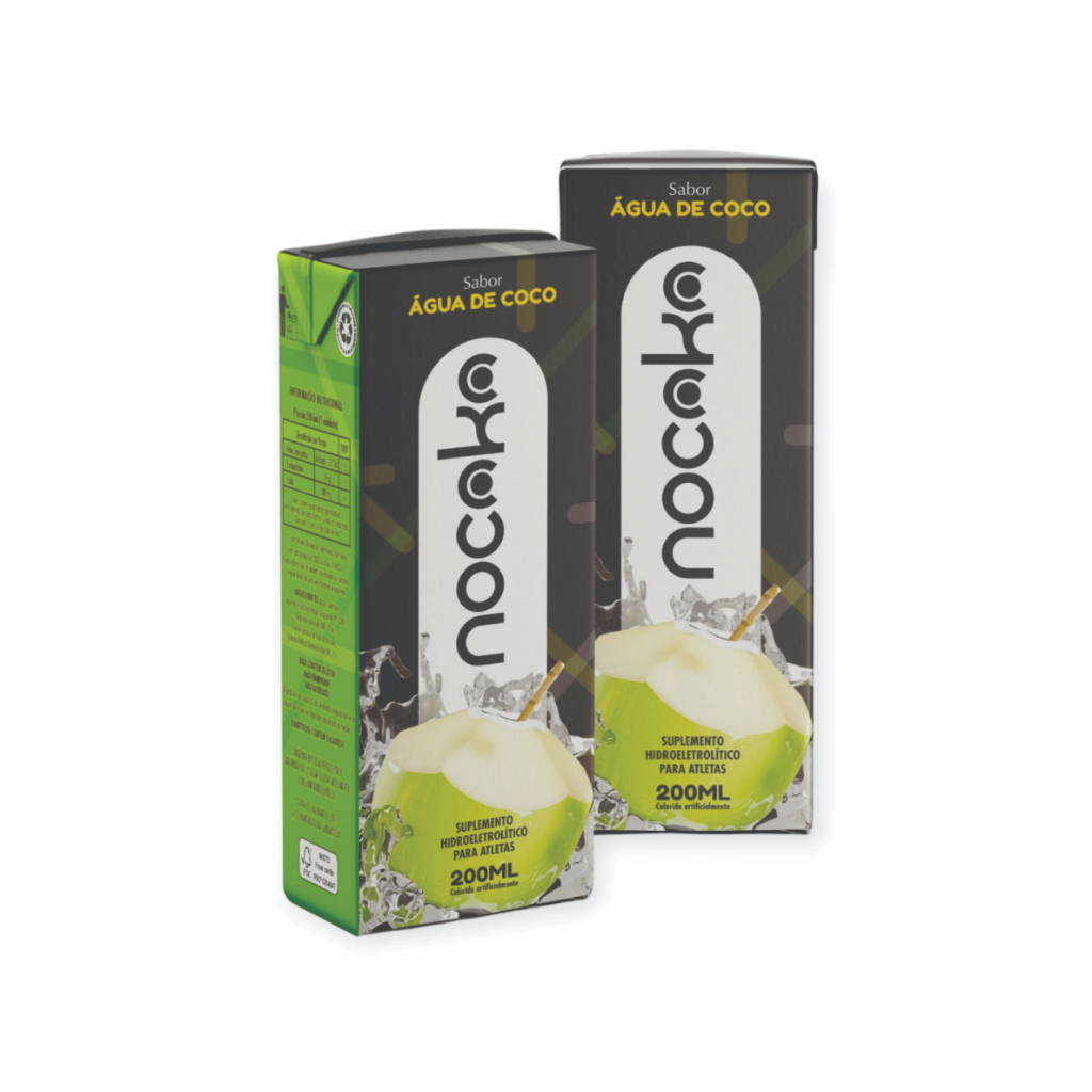Kit 27 Água De Coco Nocoko Suplemento Alimentar 200ml Drinks Bebidas