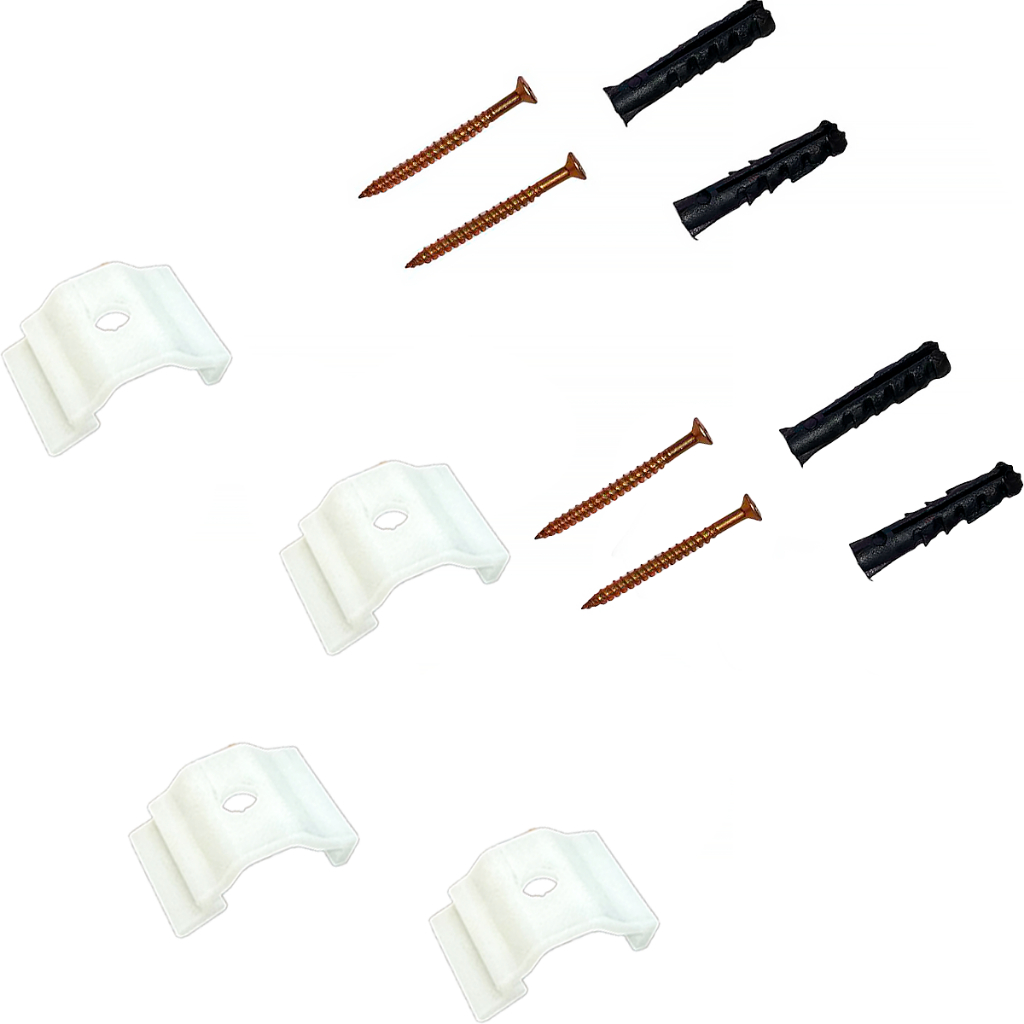 20 Presilhas 20mm P/trilho Suíço Simples Max C/parafusos em Oferta na Shopee