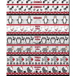 Tecido Patchwork Circulo Semaninha (CADA UNIDADE CORRESPONDE A 1 KIT COM 7 FAIXAS UMA SEMANA) em Oferta na Shopee