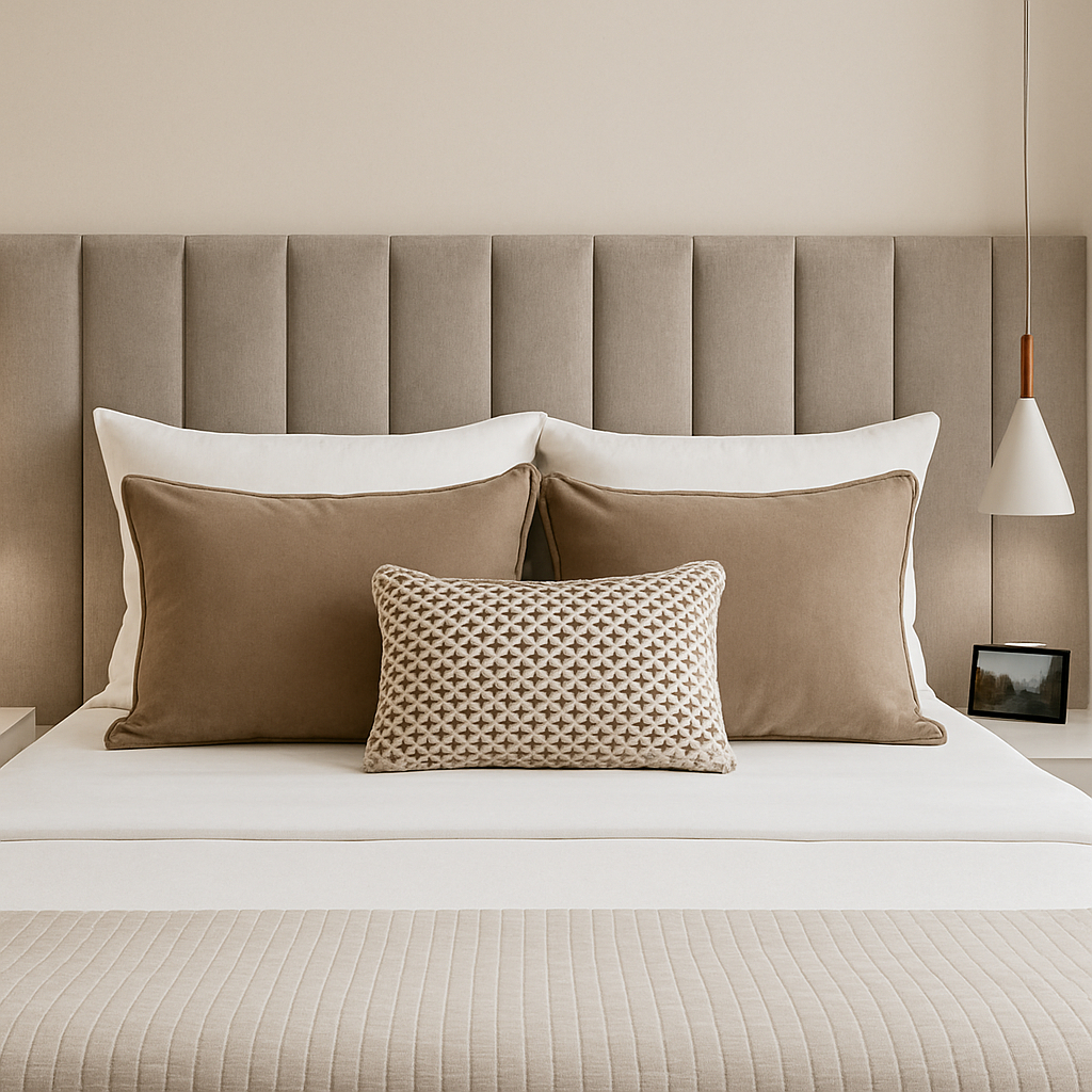 Cabeceira Modular Estofada 60x20cm Para Cama Solteiro Casal Queen e Super King - Envio Imediato