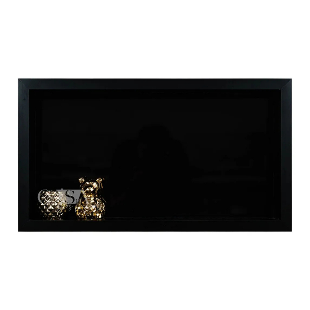 Nicho Porcelanato Embutir Preto 30x70 Envio Imediato Borda Alumínio Oferta em Oferta na Shopee