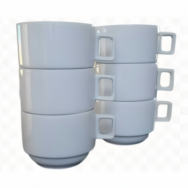 XÍCARAS SEM PIRES HOTEL EMPILHÁVEIS COM 6 PEÇAS PORCELANA,VAI AO FORNO E MICRO ONDAS em Oferta na Shopee