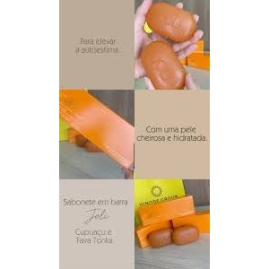JOLI Sabonete em Barra Cupuaçu & Fava Tonka