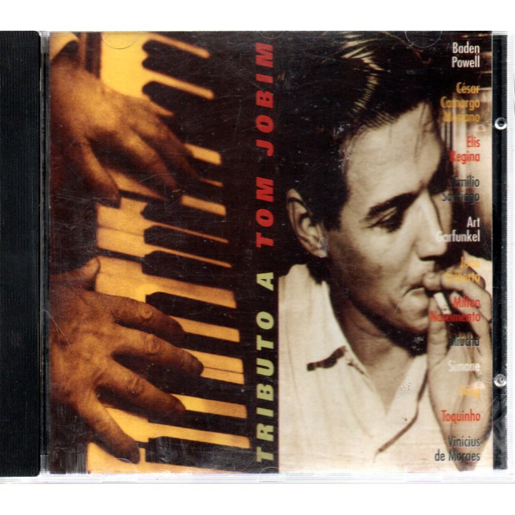 CD TOM JOBIM - TRIBUTO A TOM JOBIM 1995 ( GLOBO )