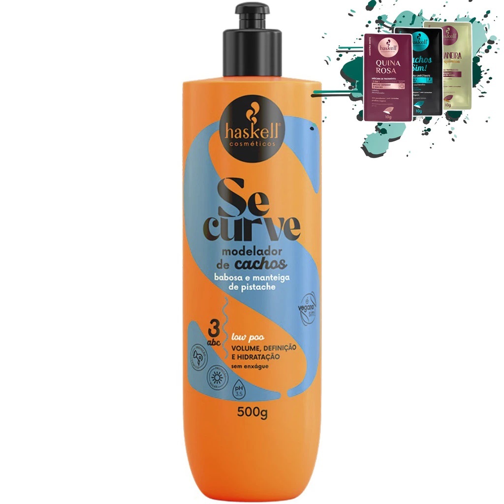Modelador De Cachos Haskell Se Curve 500gr em Oferta na Shopee