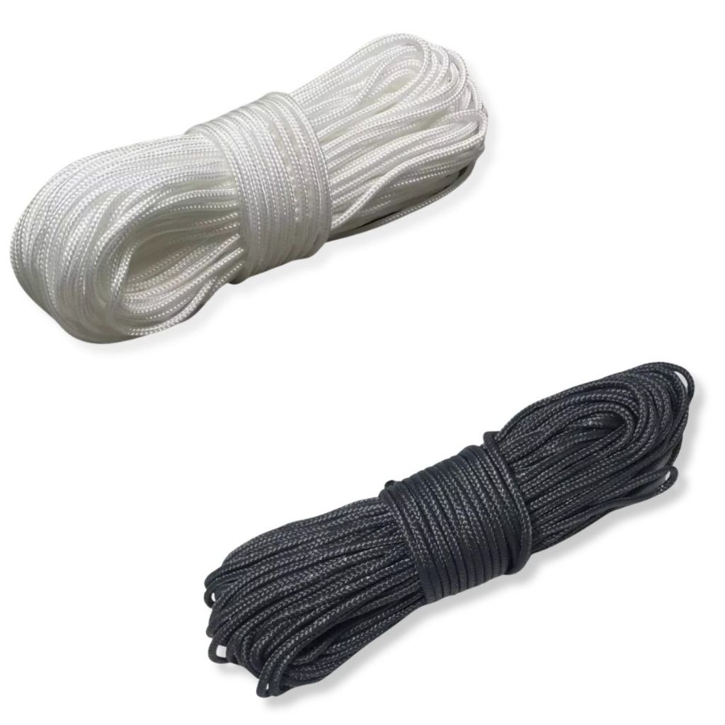 30 metros de corda Branca ou Cinza para Varal de Teto ou Parede Polipropileno 3,5mm em Oferta na Shopee