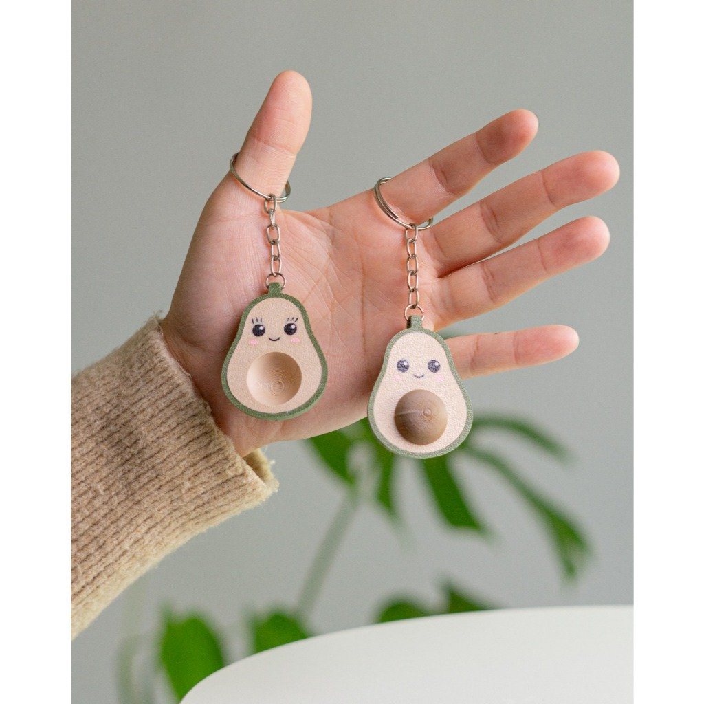 Chaveiro Avocado Love | Chaveiros Personalizados | Presente Dia dos Namorados
