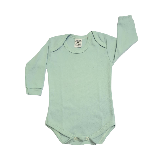 Body manga longa para bebês