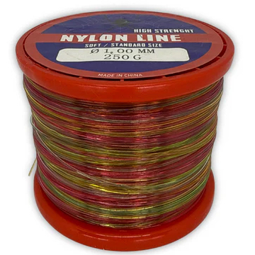 Linha Pesca 250 Gramas Multicolor Colorida Várias Medidas