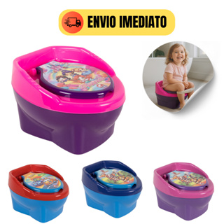 Troninho Sanitário Infantil com Redutor de Assento - Penico de Transição 3 em 1 Menino Menina Pinico Educativo em Oferta na Shopee