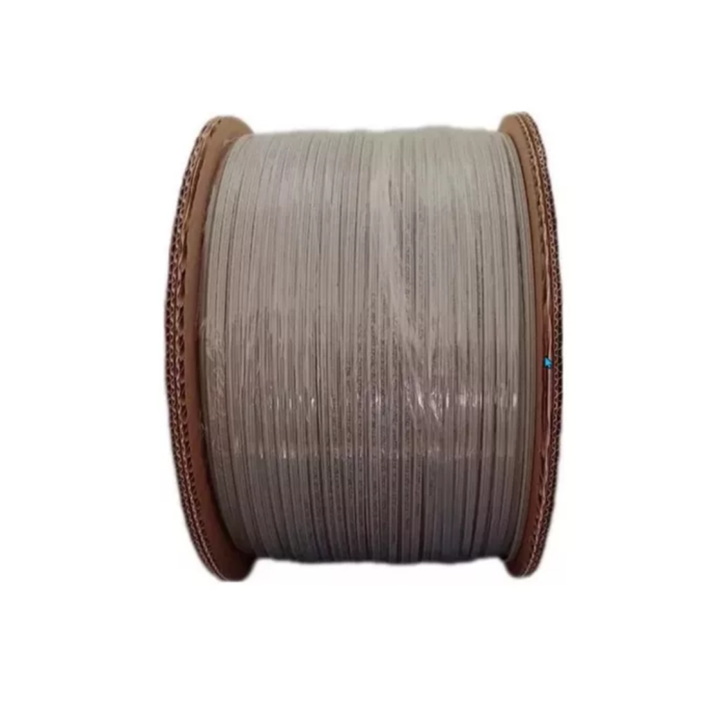 Cabo Fibra Óptica Mini Drop Flat 01fo Cinza Caixa C/ 500m