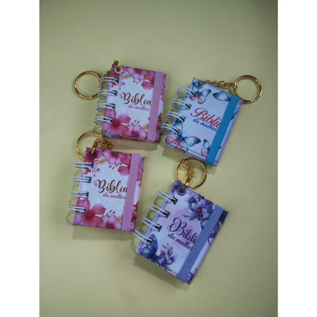 MINI BÍBLIA FEMININA CAPA DURA 20 PG cada 1unid.