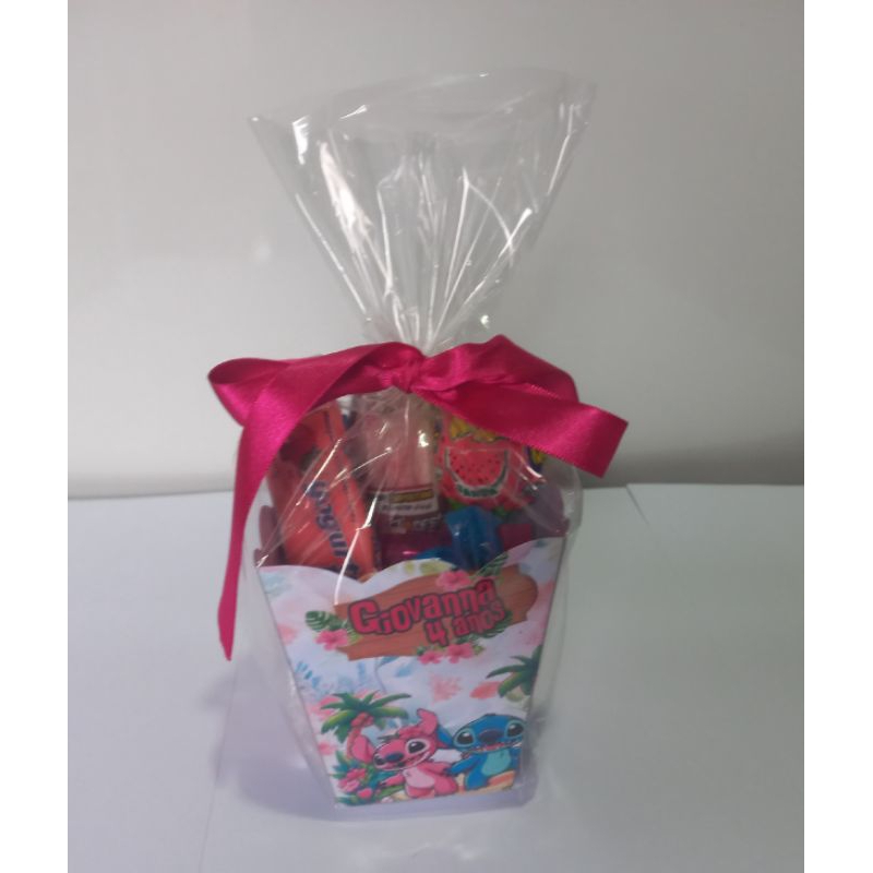 Pegue e Monte-Cachepot Personalizado Pequeno-Lembrancinhas para Festa-Qualquer Tema.(Não acompanha guloseimas).