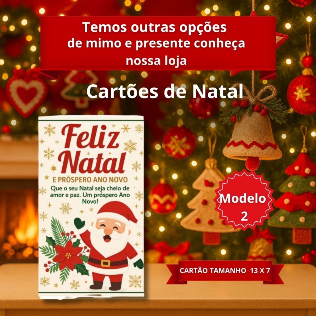 ENVIO IMEDIATO-40 cartão de Natal|Card Natal|Feliz natal|mimo natal|Natal 2025|decoração natal