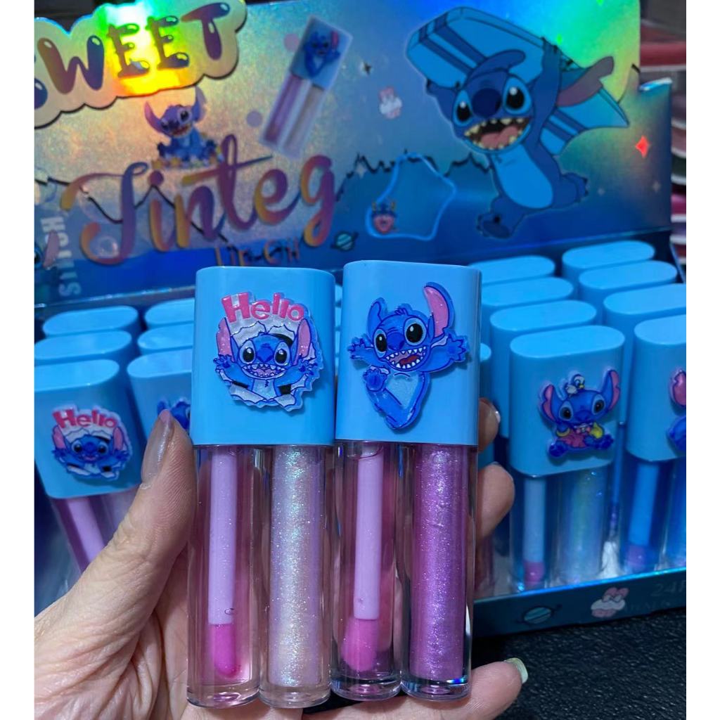 Gloss Lilo Stitch Azul 2 em 1 - LANÇAMENTO 2025